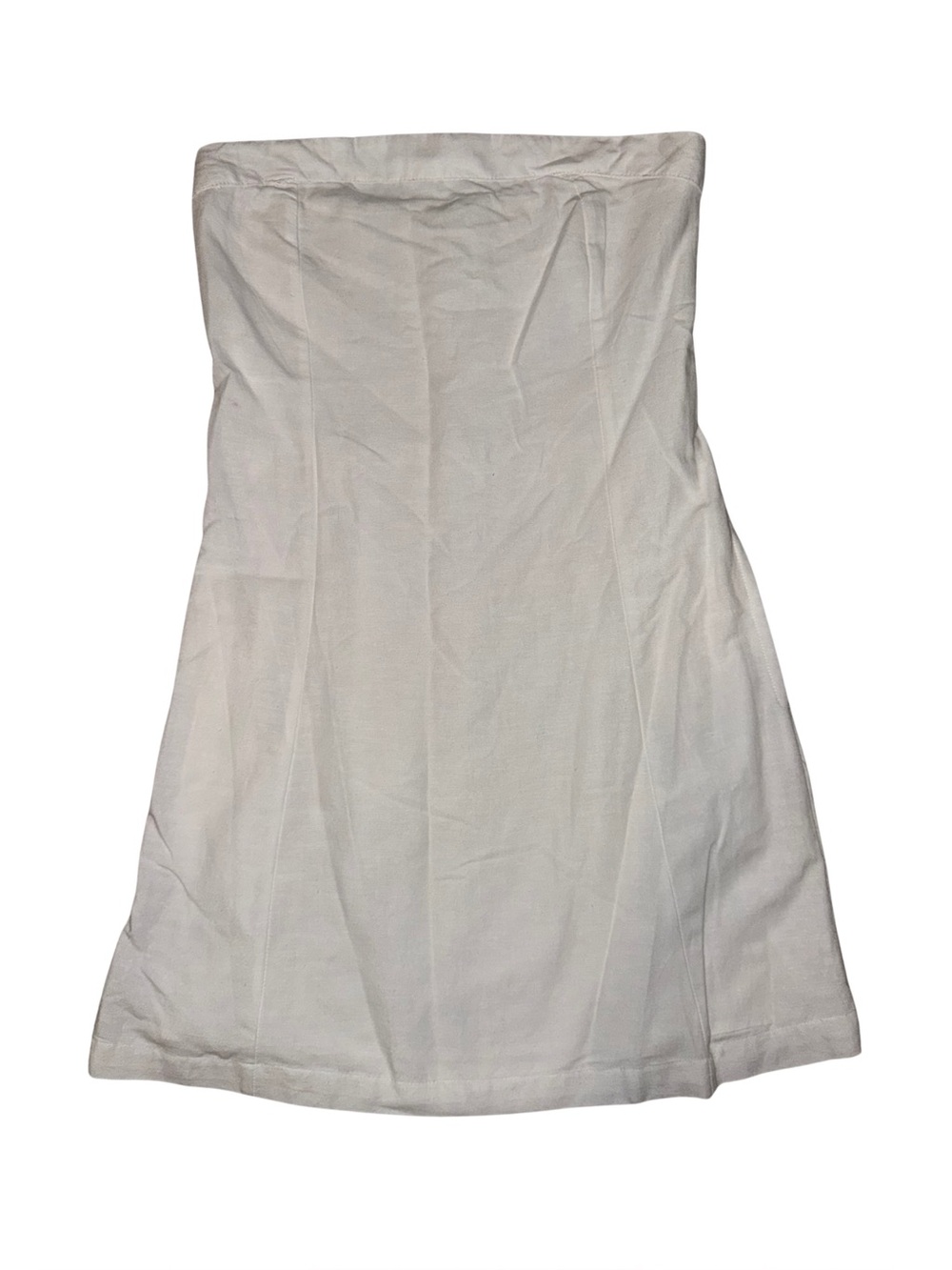 Jessica Simpson White Strapless Mini Dress